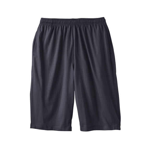 KingSize Men's Big & Tall Lightweight Longer Length Jersey Shorts