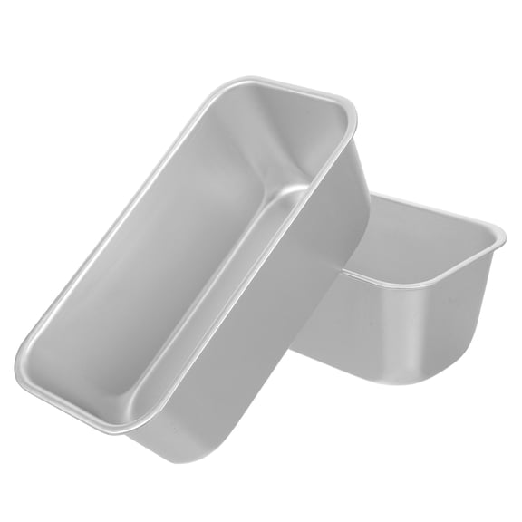 WRITWAA Nonstick Bread Loaf Pan Set, 2pcs Aluminium Alloy Bakeware for Easy Baking and Even Heat Distribution