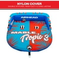thumbnail image 6 of Airhead Mable Tropic 3-Person Towable Tube, Max Weight 510 lbs, 6 of 10