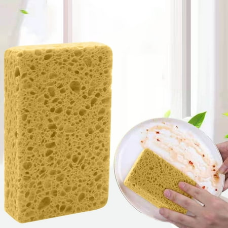 3PCS Wood Pulp Dishwashing Sponge Rag Natural Antibacterial Magic Cleaning Wipe Reusable Eco-Friendly Decontamination Tool for Kitchen Bathroom Tableware Pot Pan Home Cleaning 3PCS Wood Pulp Dishwashing Sponge Rag Natural Antibacterial Magic Cleaning Wipe Reusable Eco-Friendly Decontamination Tool for Kitchen Bathroom Tableware Pot Pan Home Cleaning
