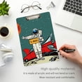 thumbnail image 5 of FMSHPON Astronaut Hitchhiker Clipboard Hardboard Wood Nursing Clip Board and Pull for Standard A4 Letter 13x9 inches, 5 of 8