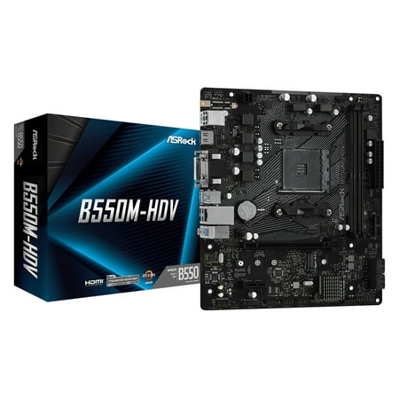 Asrock AMD B550 AM4 Micro ATX DDR4-SDRAM Motherboard
