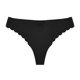 thumbnail image 1 of Gibobby Braguitas Slim Fit Ropa interior sexy sin rieles de seda helada para mujer(Negro， M), 1 of 3
