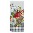 thumbnail image 2 of Bundle Of 2 Holiday Winterberry Garden Dual Purpose Towels, Cardinals, 2 of 4