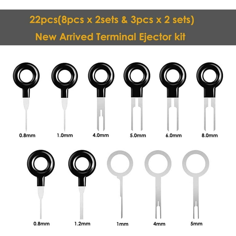18pcs 26pcs 39pcs Terminal Ejector Kit Extractor Needle Retractor Set Pin  Wire Terminal Connector Removal Repair Tool