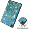 thumbnail image 2 of KOMI Case for Samsung Galaxy Tab A9+/A9 Plus 11 Inch 2023, Slim Lightweight Stand Hard Back Shell Protective Cover for All-New Galaxy Tab A9+ Tablet SM-X210/X216/X218, Flowers, 2 of 5