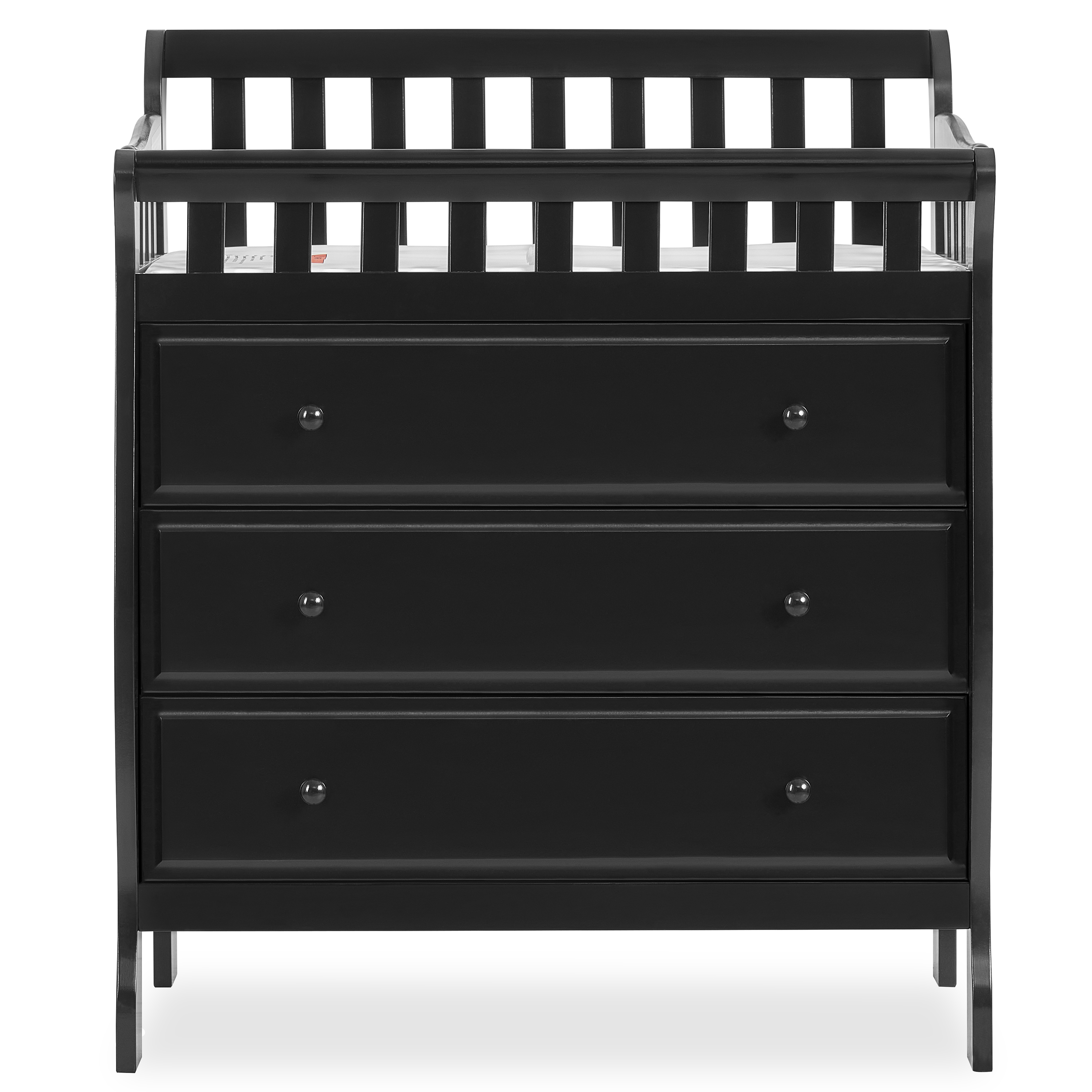 Dream On Me Marcus Changing Table And Dresser, Black - image 2 of 10