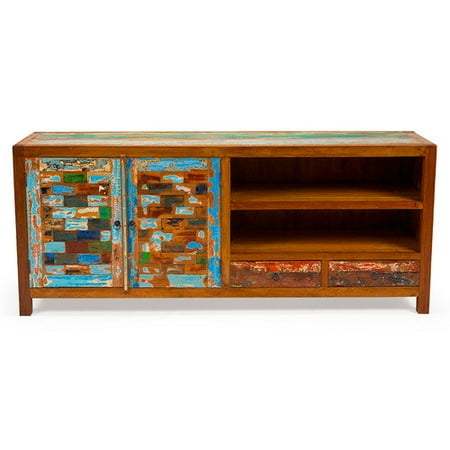 EcoChic Lifestyles Reel Deal 71'' Reclaimed Wood TV Stand