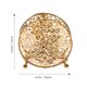 thumbnail image 2 of WEUVEB Soporte De Servilletas Retro De Metal Dorado Para Con Hueco Y Decorativo, 2 of 6