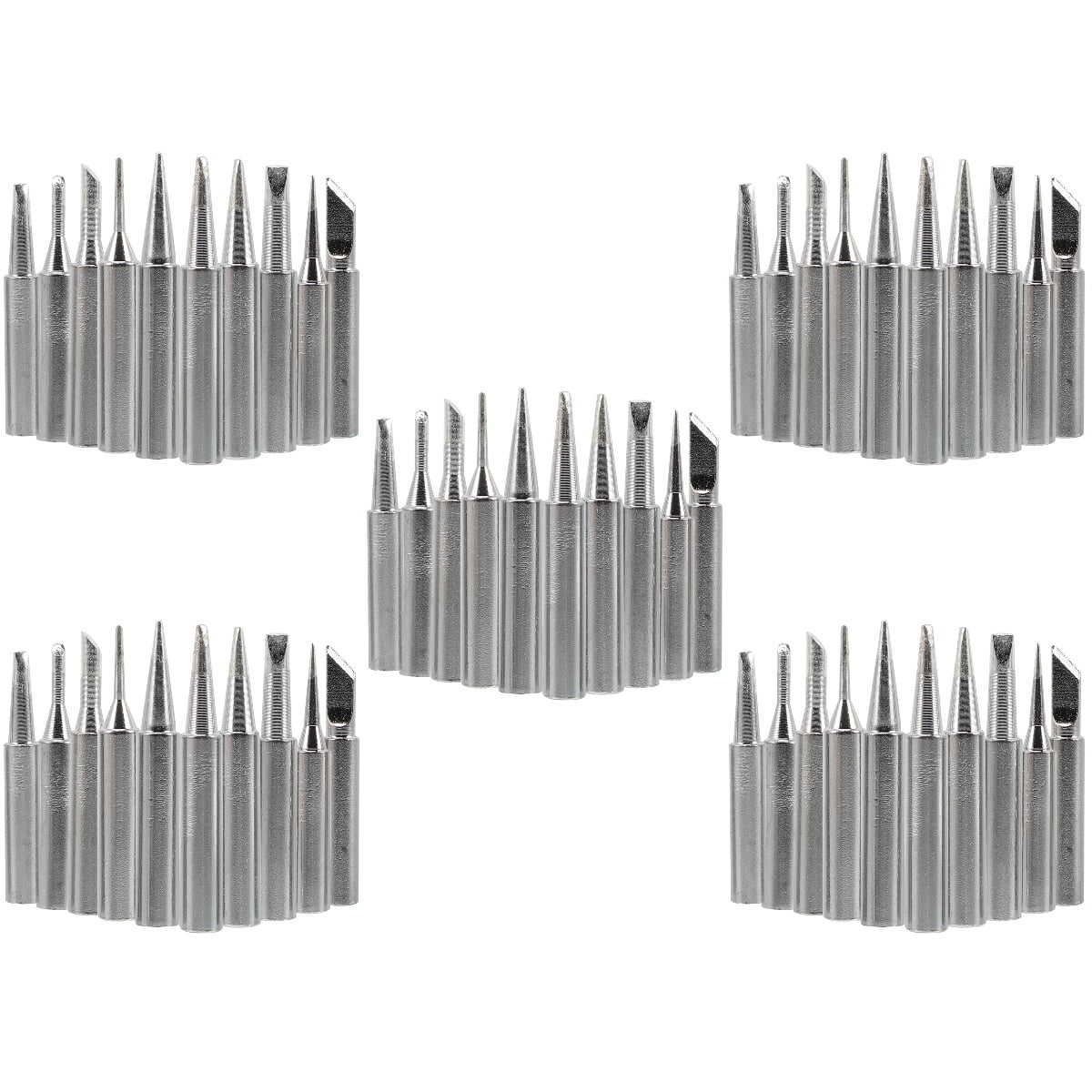 5 Sets Solder Tip Cleaner Ring Sizer Soldering Iron