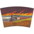 thumbnail image 3 of Mugzie 16-Ounce Tumbler Drink Cup with Removable Insulated Wetsuit Cover - Train Prairie Fire, 3 of 4