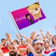 thumbnail image 4 of Penny Bandera impresa con temática, regalo perfecto para fanáticos, amigos y familiares, y adecuada para actividades al aire libre e interiores, decoraciones de fiesta. 60*90CM, 4 of 6