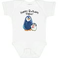 thumbnail image 3 of Inktastic Happy Birthday, Papa- Cute Penguins Boys or Girls Baby Bodysuit, 3 of 5