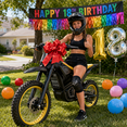 thumbnail image 6 of EVOKUN Q1 Electric Dirt Bike, 4000W Motor, 43.7 MPH with 48V 30Ah Removable Battery, 55-Mile Range, Full Suspension, Hydraulic Brakes, Mountain Off-Road Motorcycle for Teens Adults, 6 of 13