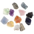 thumbnail image 1 of 2x 12pcs Colección de Minerales y Rocas con Caja de Almacenamiento Juguete para Aprendizaje de Ciencias Geológicas perfke Colección de rocas y minerales, 1 of 9