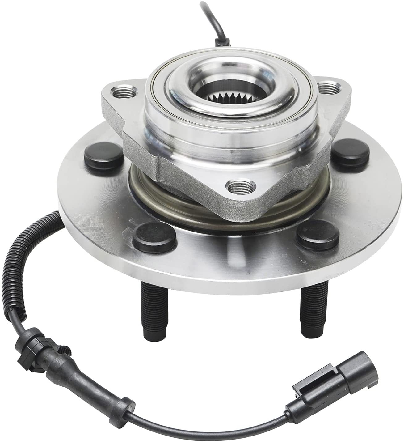 Detroit Axle - 2 Front Wheel Bearing Hubs for 2009-2011 Dodge Ram 1500, Replacement 2009 2010 2011 Ram 1500 Wheel Bearing & Hubs Assembly Set, Pair Hubs