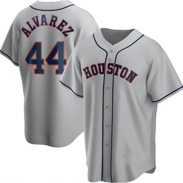 Baseball Jersey Astros Fan Version Astros 2# 3# 27# Altuve 44# Copy Player Name Jersey