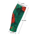 thumbnail image 3 of 3D Printed Calf Compression Sleeves, 360 Seamless Leg Sleeves for Running, Cycling & Sports, One Size, Tropical Jungle Print, 3 of 6