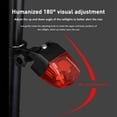 thumbnail image 3 of Bicycle Tail Light Waterproof Magnetic Power Generate Warning Light Bicycle Equipment Accessories, 3 of 8