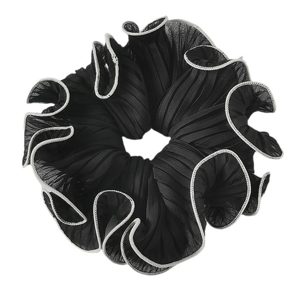 Yokua Fashion Lace Hair Scrunchies Hair Tie Hair Bun Hairpiece Women Headdress