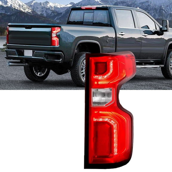 LED Tail Lights For 2011-2015 Ford Explorer Red Clear With Bulbs Passenger Side
