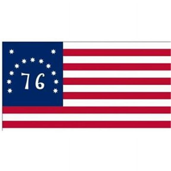 Annin Flagmakers 315235 5 x 8 ft. Nylon - Glo Bennington Sewn Flag