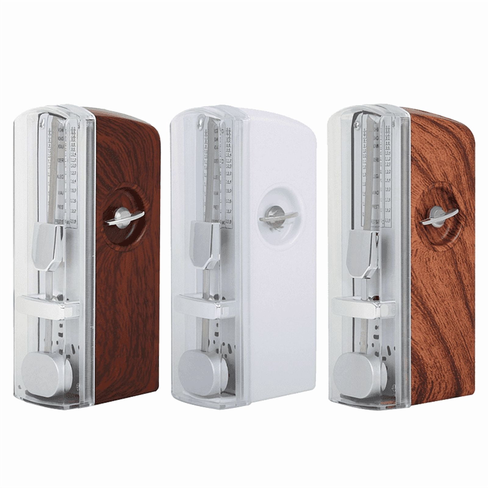 Piano Mechanical Metronome Electronic Retro Metronome for Universal Piano Guitar Violin Musical Light Wood Color,1 x Electronic metronome,Light Wood Color