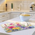 thumbnail image 6 of Wildflowers Dish Drying Mat, Absorbent Microfiber Pad Protector For Kitchen Counter Top Mat Dish Drainboard 18x24in, 6 of 7