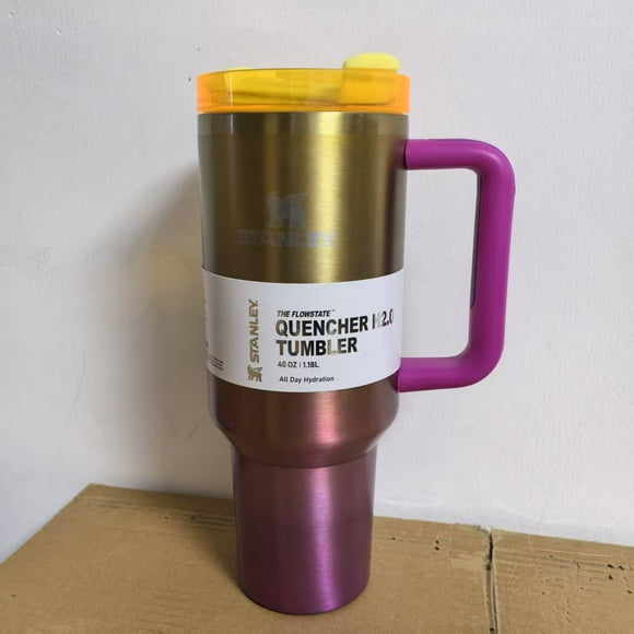40oz Stanley Stainless Steel Car Cup With Handle Insulated Travel Mug