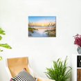 thumbnail image 2 of Beach Picture Decor Wall Art Ocean Sunset Nature Seaside Landscape Canvas Prints for Home Decoration 12"x18", 2 of 6