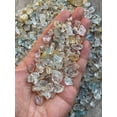 thumbnail image 6 of WHOLESALE Natural Semi Tumbled Lemon Topaz Gemstone Chips, Crushed Mini Crystals, Undrilled (Lemon Topaz, 0.25 Pound), 6 of 8