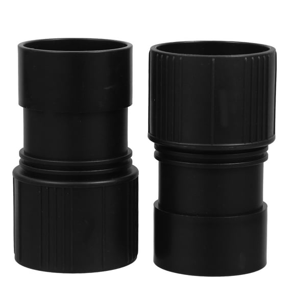 WORGEOUS Kit de adaptador de manguera de vacío universal de 2 piezas Convertidor de 40 mm a 48 mm Compatible con la mayoría de los accesorios de aspiradoras industriales Durable Fácil de instalar