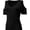 Black, variant on Womens Summer Shirts Short Sleeve V Neck Criss Cross Cold Shoulder Tops Blouse