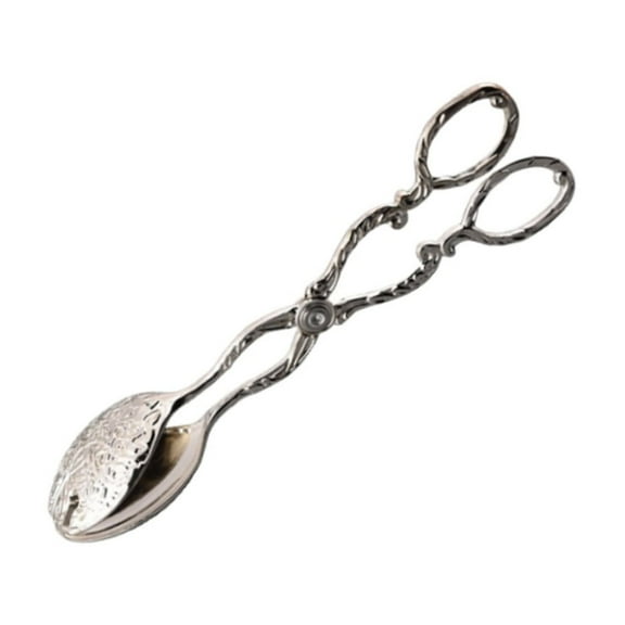 FACEGA Tongs European Vintage Design Salad Tongs Serving Tongs for Kitchen Sliver