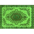 thumbnail image 1 of Ahgly Company Indoor Rectangle Oriental Green Industrial Area Rugs, 7' x 9', 1 of 4