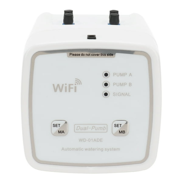 Sistema de riego, WIFI Inteligente Jardín Riego Temporizador de riego Controlador de riego Diseño exquisito