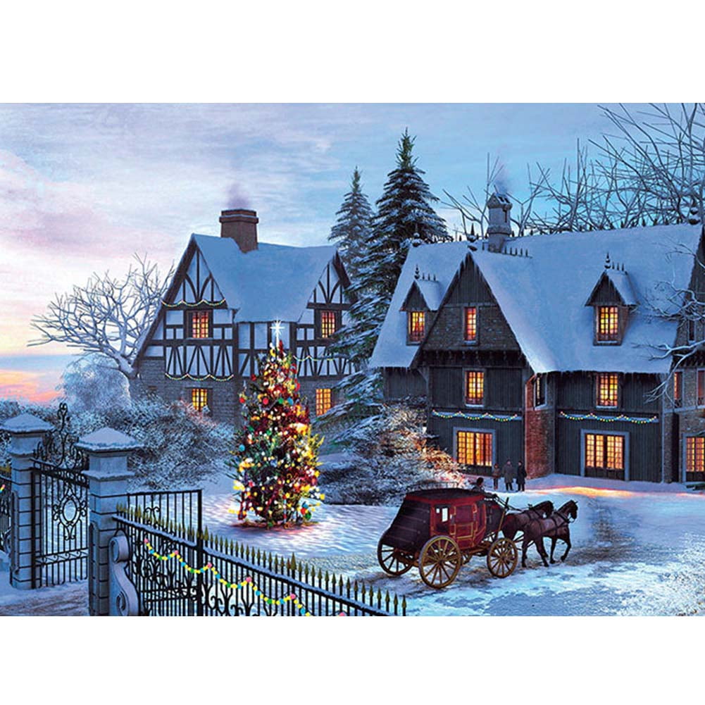 1000Piece Cartoon Scenery Landscape Jigsaw Puzzle Toys Challenging Puzzle Game for Kids Adult