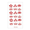 thumbnail image 1 of Red Forehead Tattoo Sticker Chinese Beauty Sticker For Girls Hot I4 Y7Y7 B2V7, 1 of 1