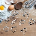 thumbnail image 6 of ACDANC Easter Cookie Cutters,7-Piece Carrot Egg Bunny Shapes Metal Stainless Sets for Baking Bunny Cookie Cutter, 6 of 8