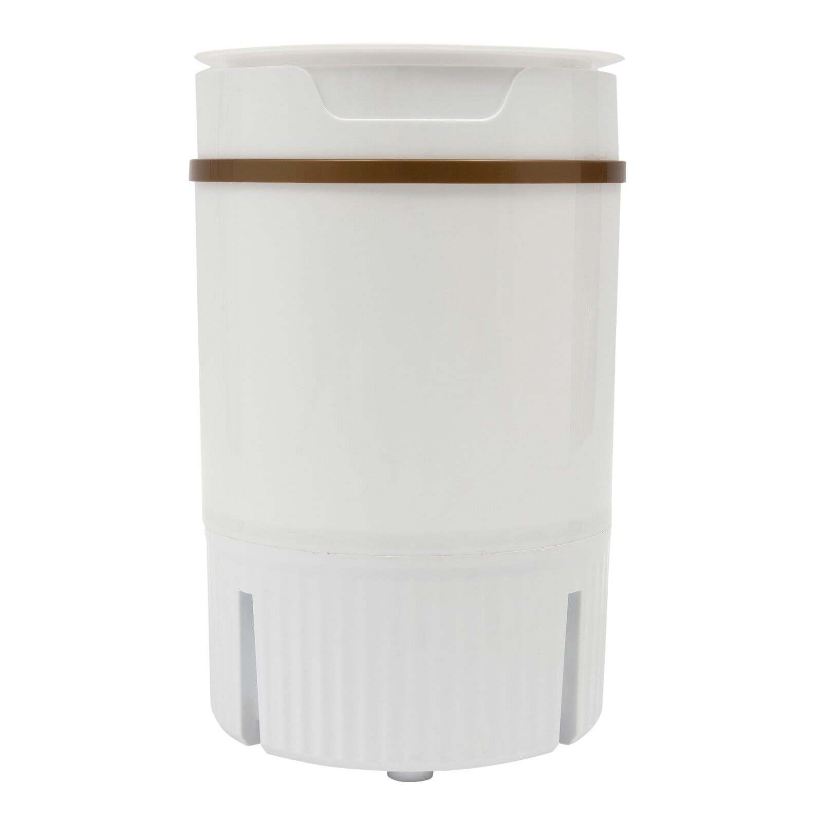 TFCFL Portable Mini Washing Machine Multi-Functional Semi-automatic Clothes Washer with Drainage Basket White