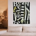 thumbnail image 6 of Beetlejuice Tapestry, Wall Hanging Decor for Bedroom Living Room Dorm, Home Decor Polyester Tapestries with Hanging Clips And Hooks, 30"x40", 6 of 9