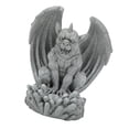 thumbnail image 3 of Estatua de jardín de esculturas de gárgola con figura solar de miedo al aire libre Gris, 3 of 8