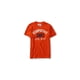 thumbnail image 1 of Camiseta bordada adornada Aeropostale Mens 1987 Athl Dept naranja grande, 1 of 1