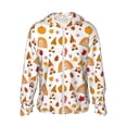 thumbnail image 1 of Balery Fall Gnomes Harvest Sudadera ligera de manga larga con capucha y protección solar UPF 50+ para hombre y mujer, ideal para pesca y running-Small, 1 of 7