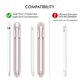 thumbnail image 3 of AhaStyle PT112 For Apple Pencil 1/2 Silicone Storage Groove PT112, 3 of 5