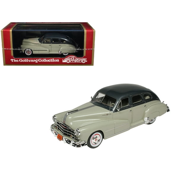 1948 Pontiac 4 Door Sedan Oyster Gray 2-Tone Limited Edition to 200 pieces Worldwide 1/43 Model Car by Goldvarg Collection