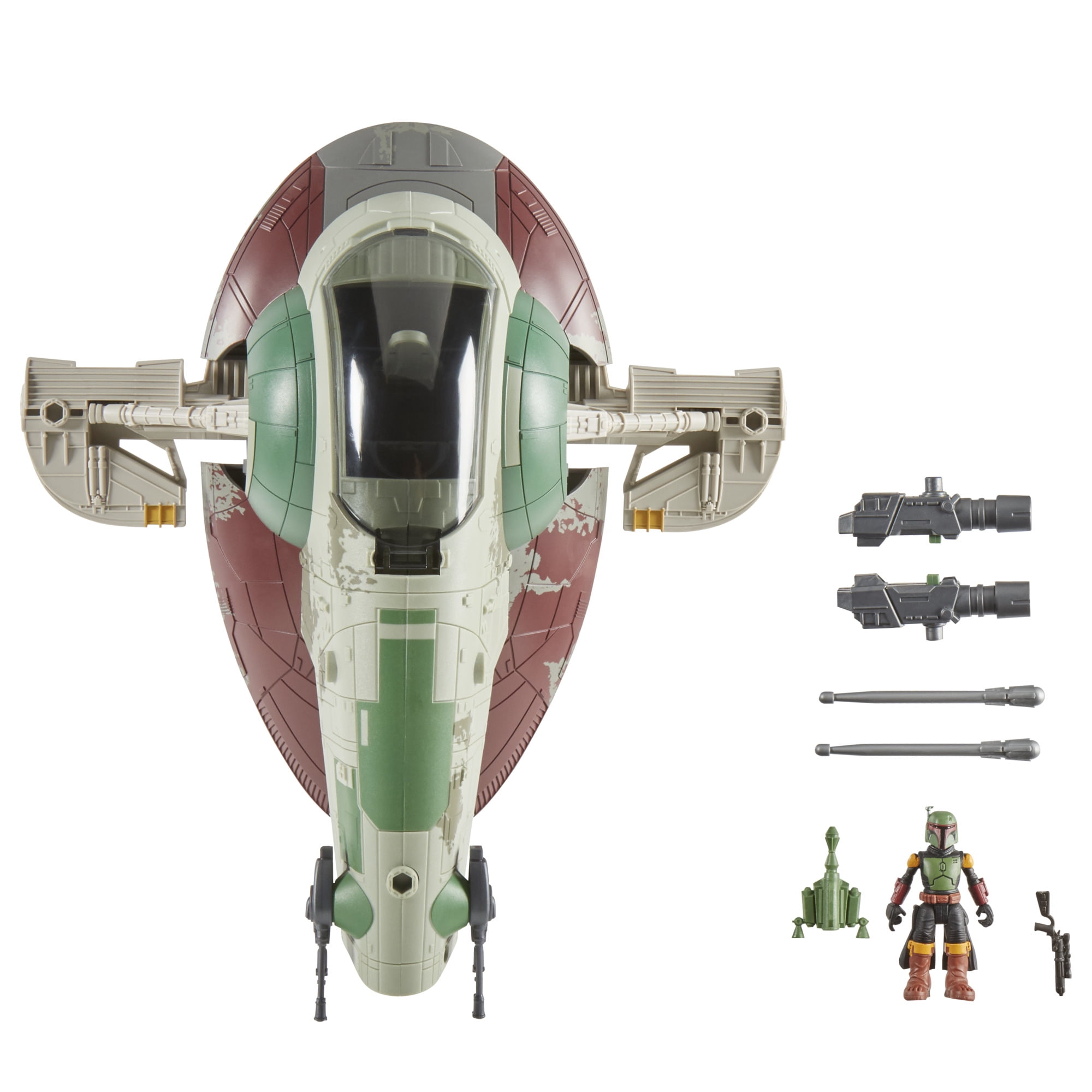 Star Wars Mission Fleet Starship Skirmish, Boba Fett Action Figure and Starship