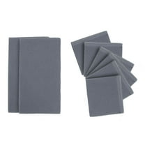 Unique Bargains 100% Cotton Waffle Kitchen Towels Dishcloths Set of 8 Gray