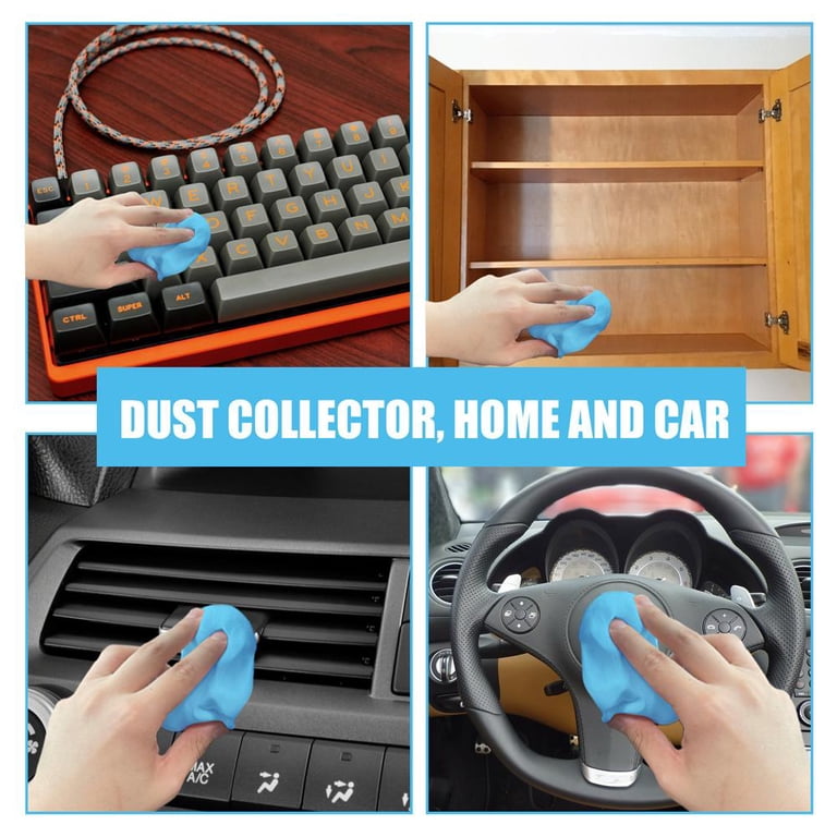 Xotic Tech Car Cleaning Gel Kit – 160g Interior Detailing Slime (Reusable, Scented)