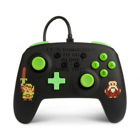 PowerA Enhanced Wired Controller for Nintendo Switch - Retro Zelda